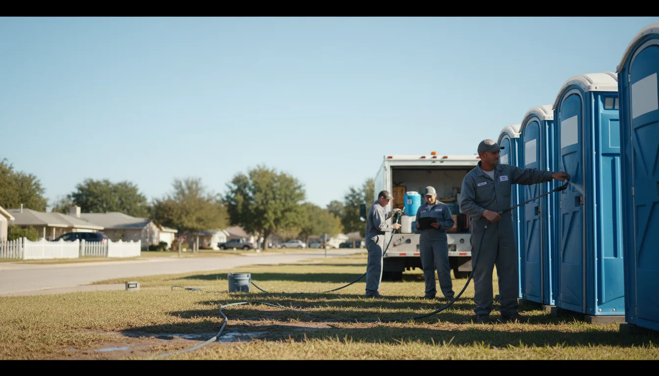 Long-Term Portable Toilet Rental in Collins, OH near me